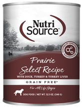 NutriSource - Grain Free Praire Select