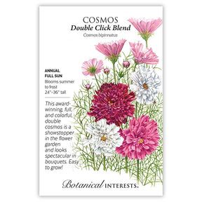 Botanical Interests, Inc. - Cosmos Double Click Blend Seeds
