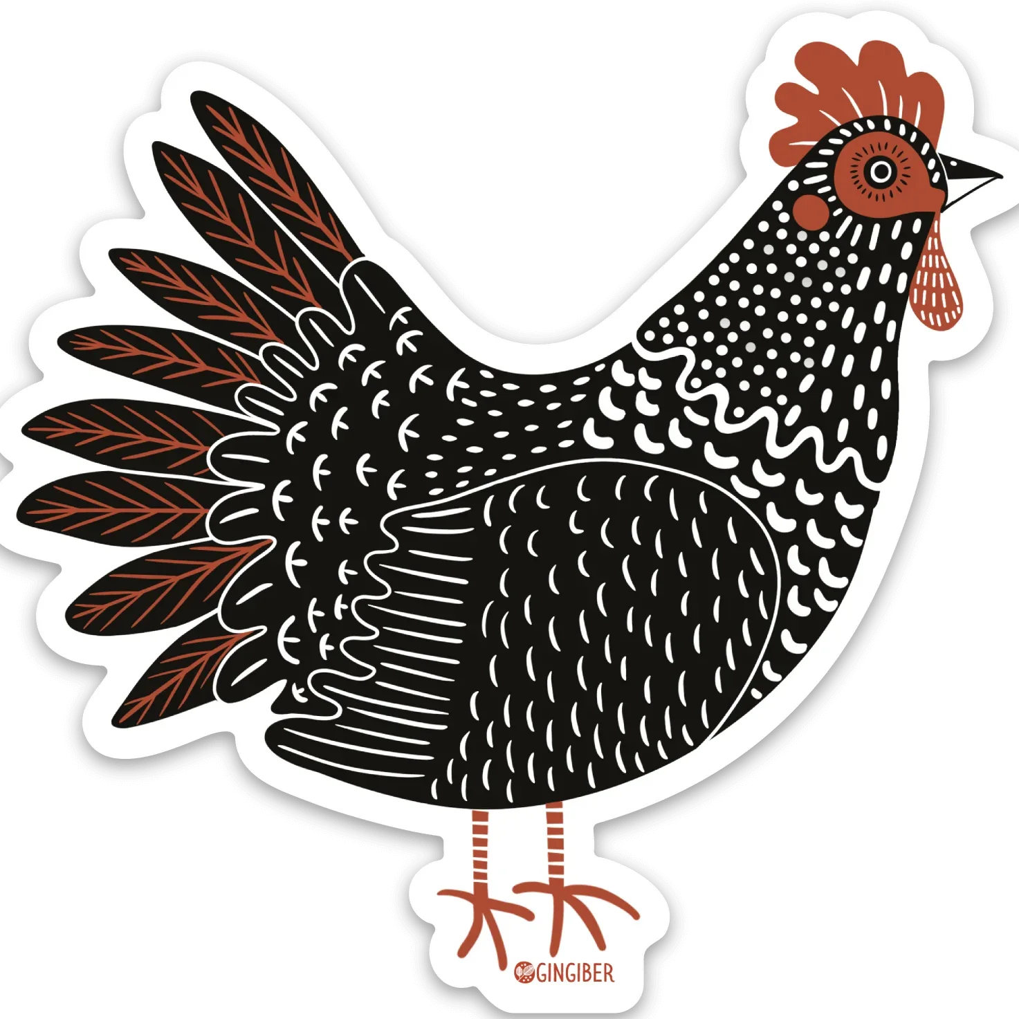 Gingiber - Sticker Chicken