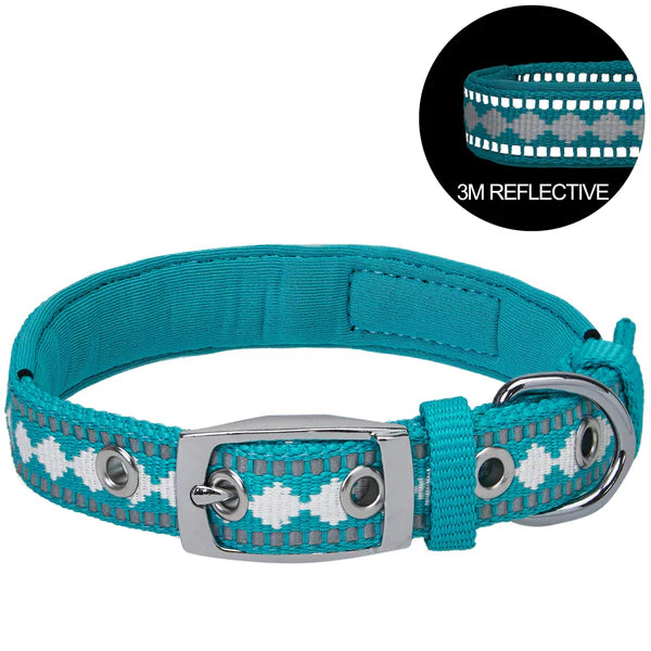 Blueberry Pet - Blueberry Pet - Dog Collar Soft 3M Reflective