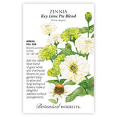 Key Lime Pie Blend Zinnia Seeds