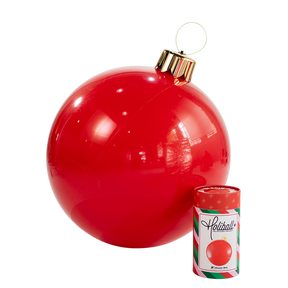 Holiball Inflatable Ornament - Red