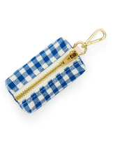 Waste Bag Dispenser - Lake Blue Gingham