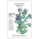 Botanical Interests, Inc. - Honeywort Purple Tear Seeds - Southern Agriculture 