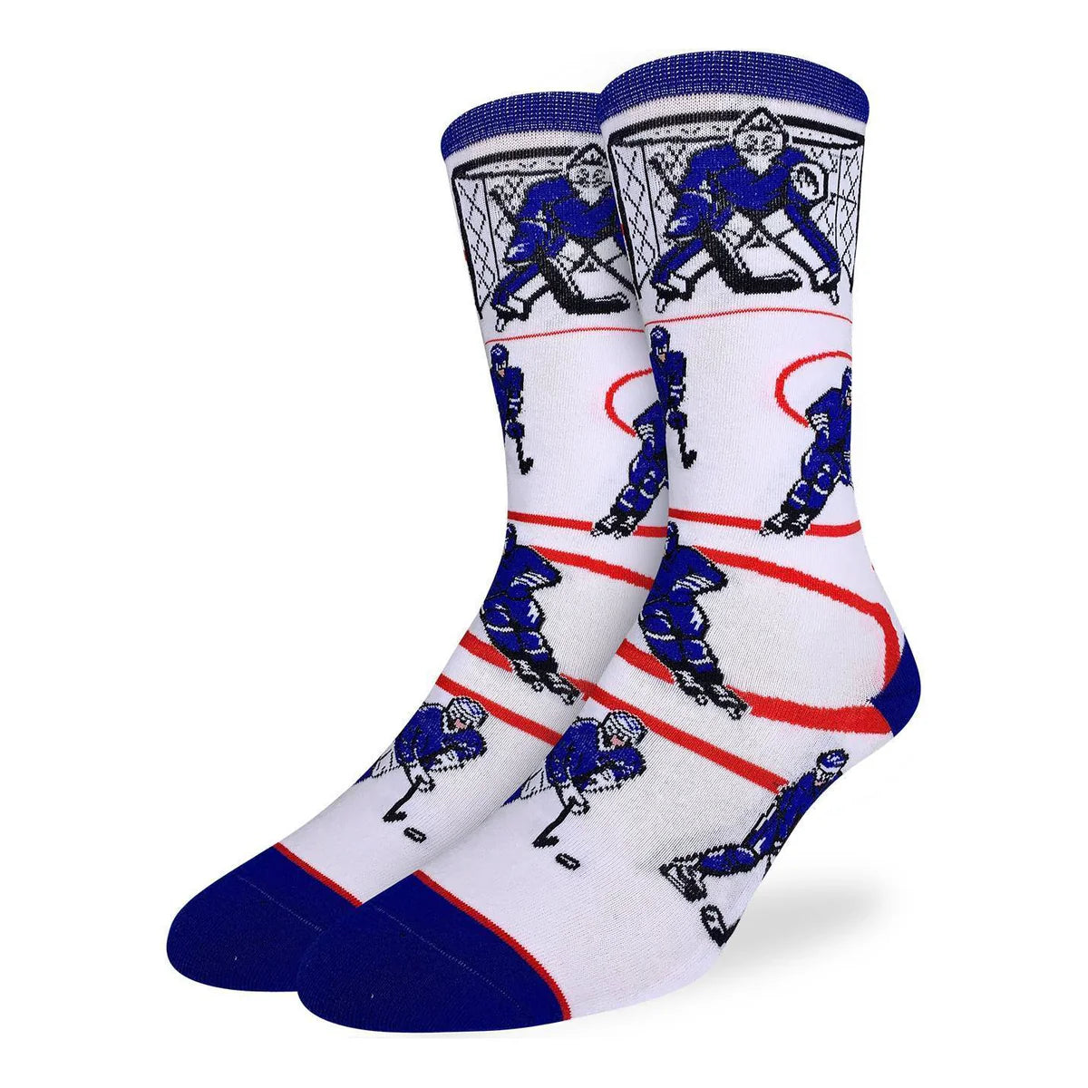 Good Luck Sock - Hockey (Blue & White)