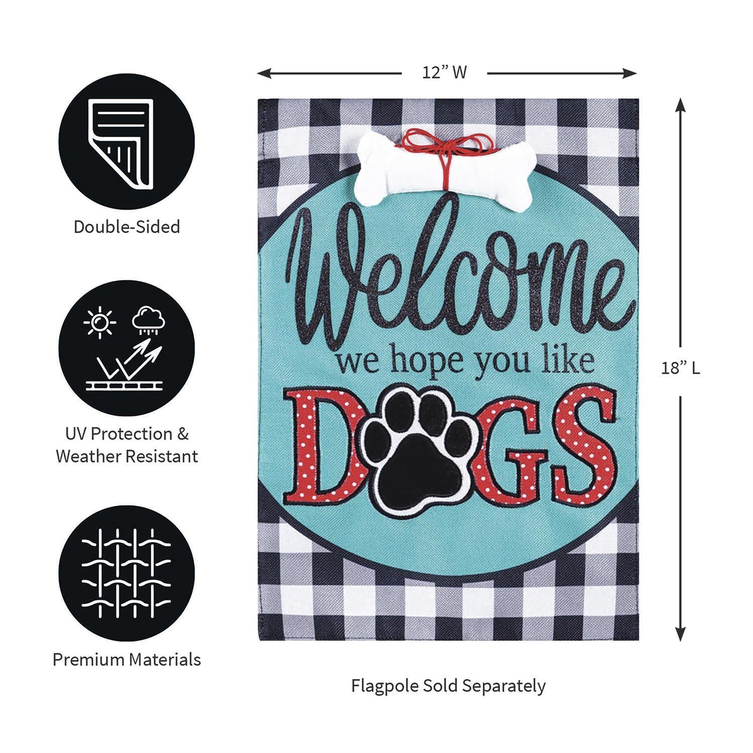 Evergreen Enterprises - Flag Hope You Like Dogs