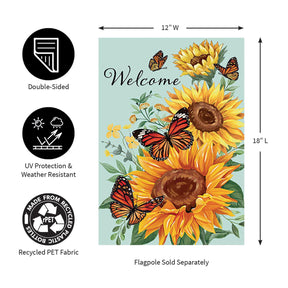 Evergreen Enterprises - Flag Butterfly Glow