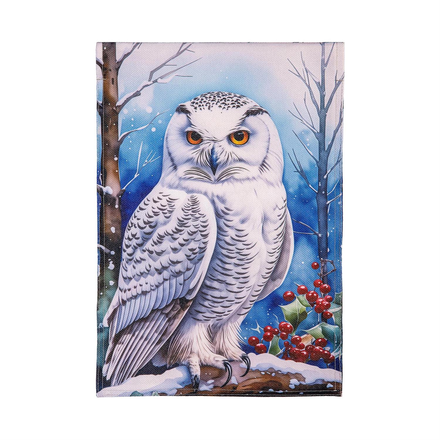 Evergreen Enterprises - Flag Snow Owl