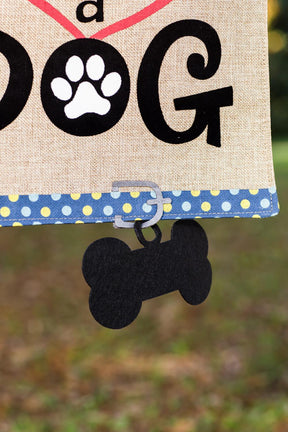 Evergreen Enterprises - Flag Life Is Better W/ Dogs