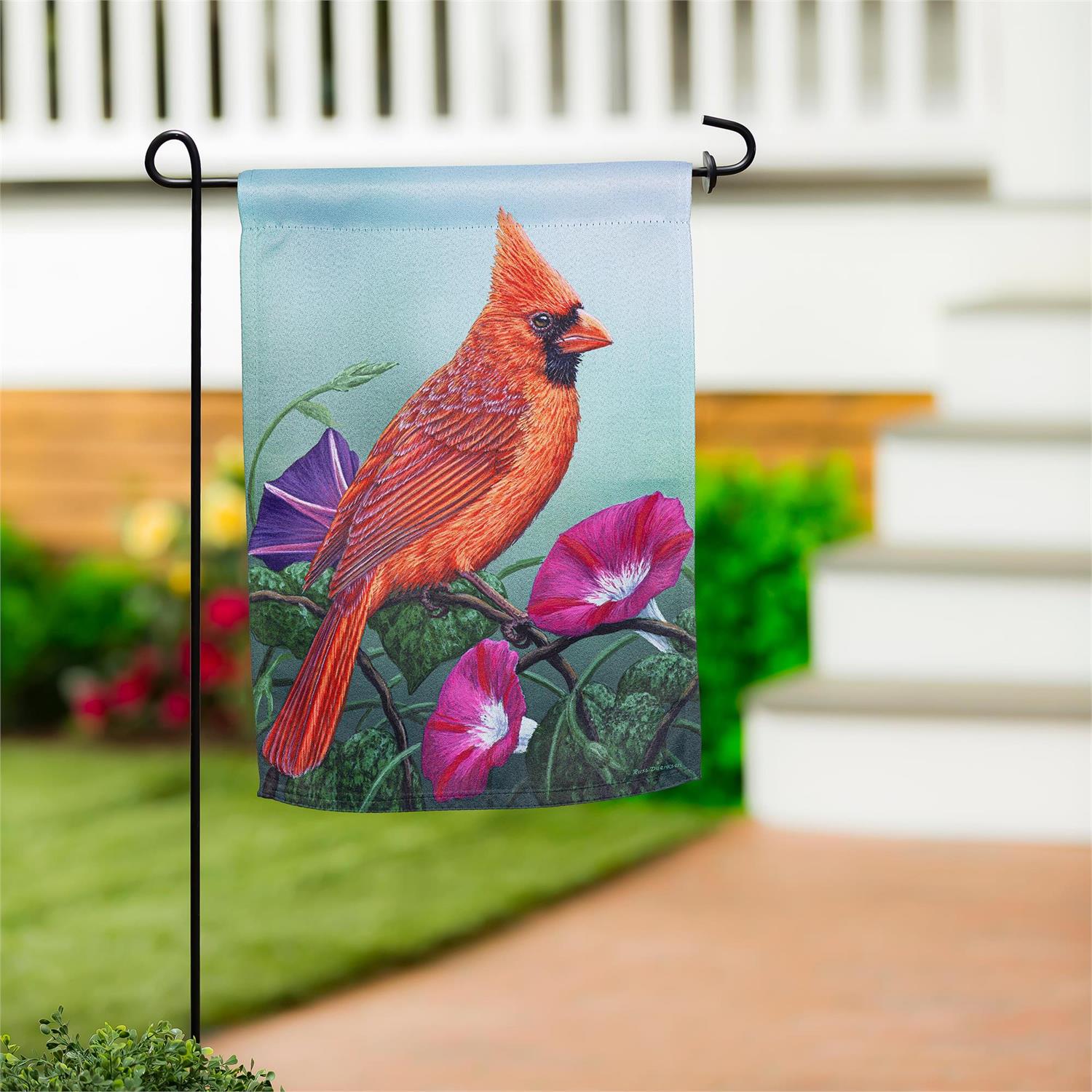 Evergreen Enterprises - Flag Cardinal in the Morning
