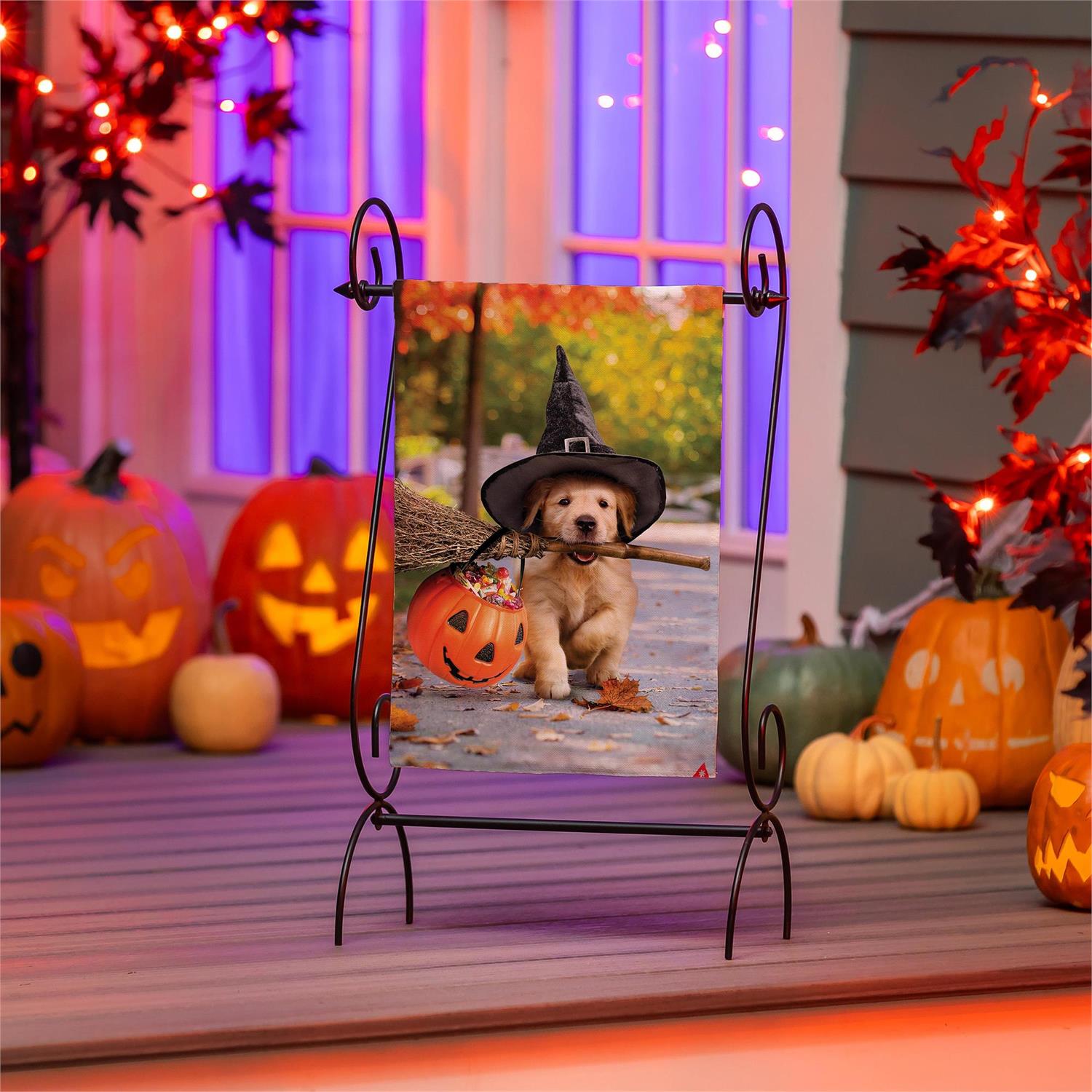 Evergreen Enterprises - Flag Goldens With Broom