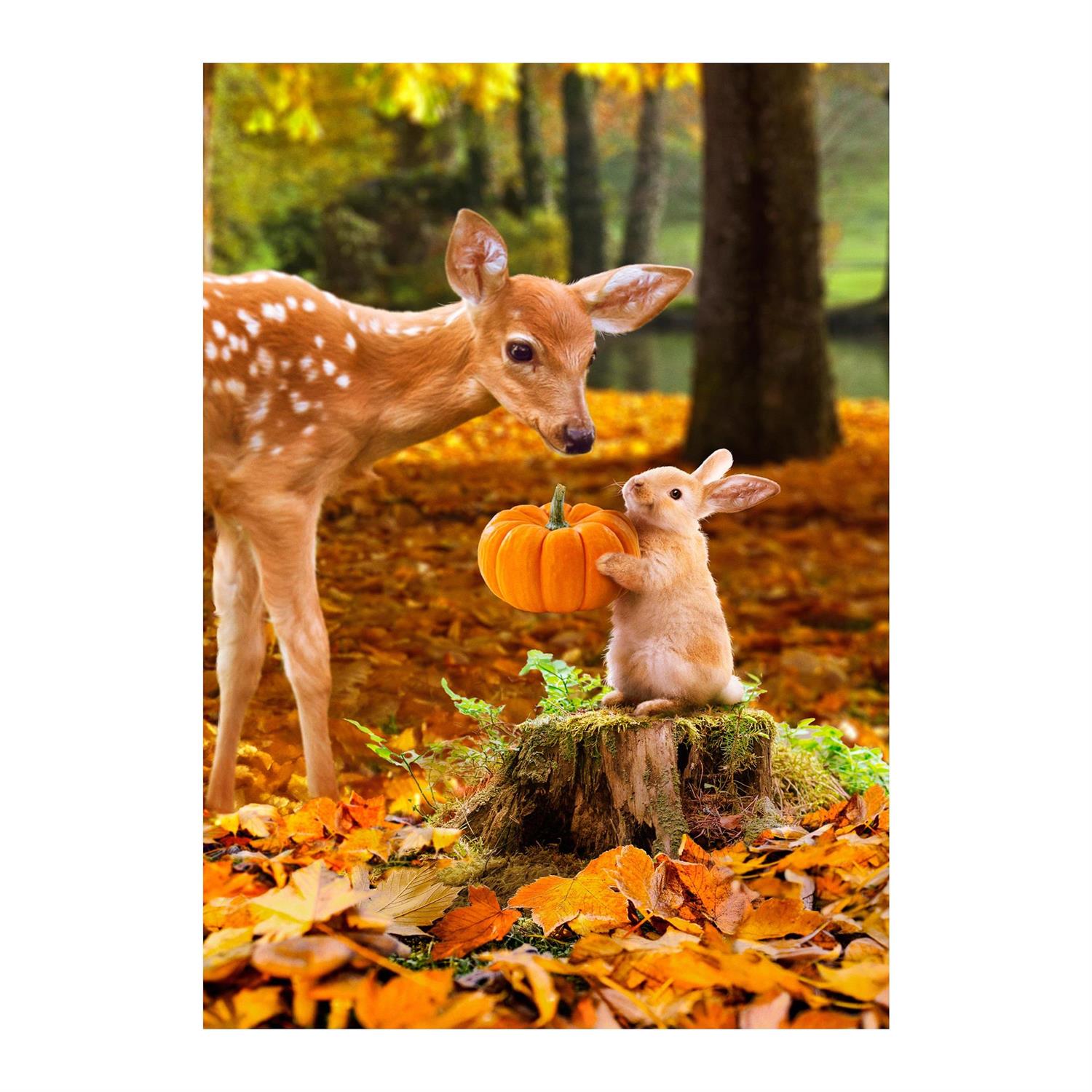 Evergreen Enterprises - Flag Fawn & Bunny