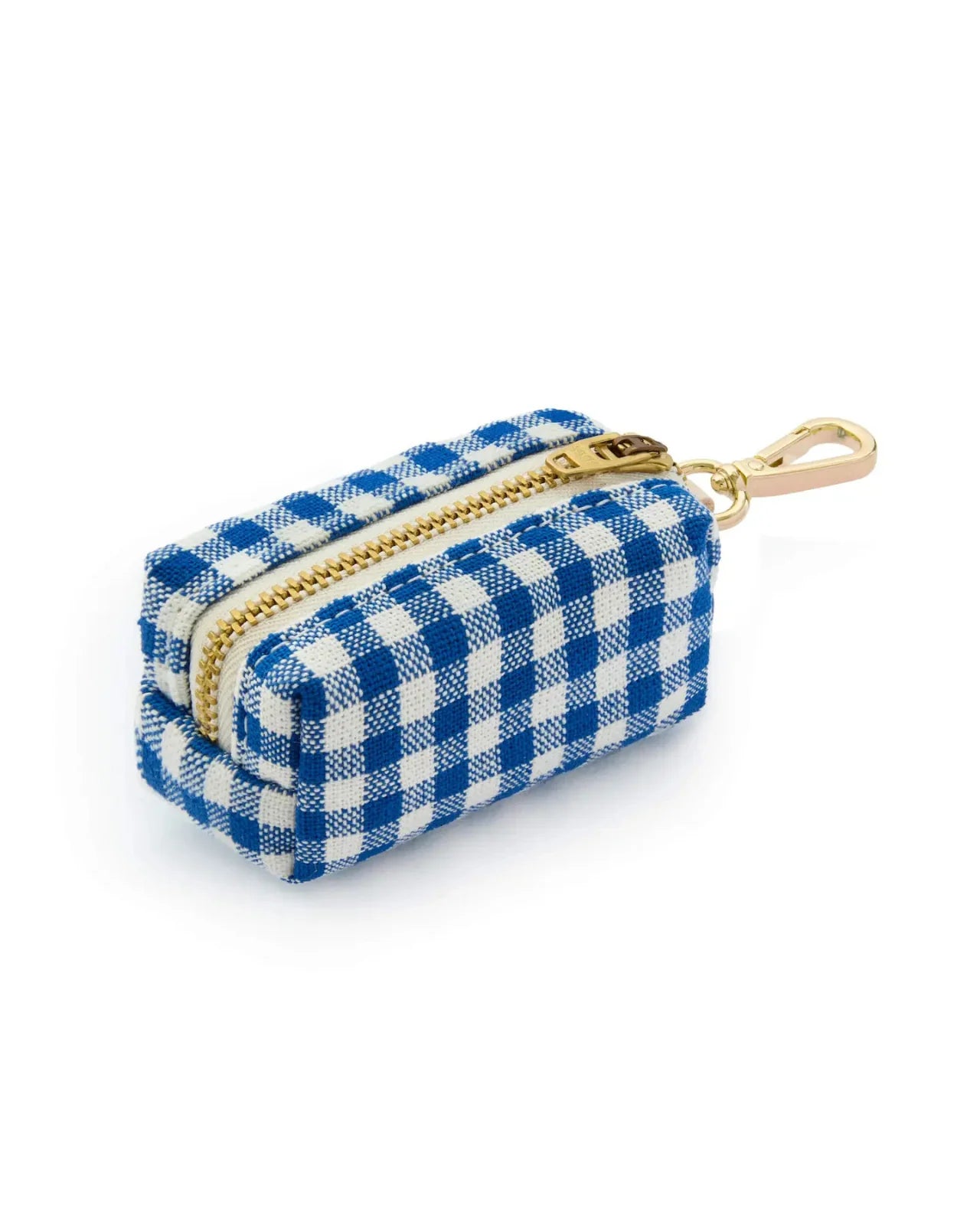 Waste Bag Dispenser - Lake Blue Gingham
