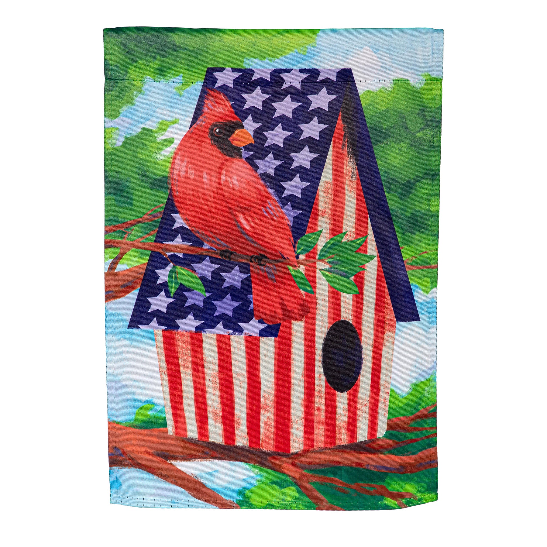 Flag Patriotic Cardinal