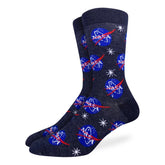 Good Luck Sock - NASA Blue