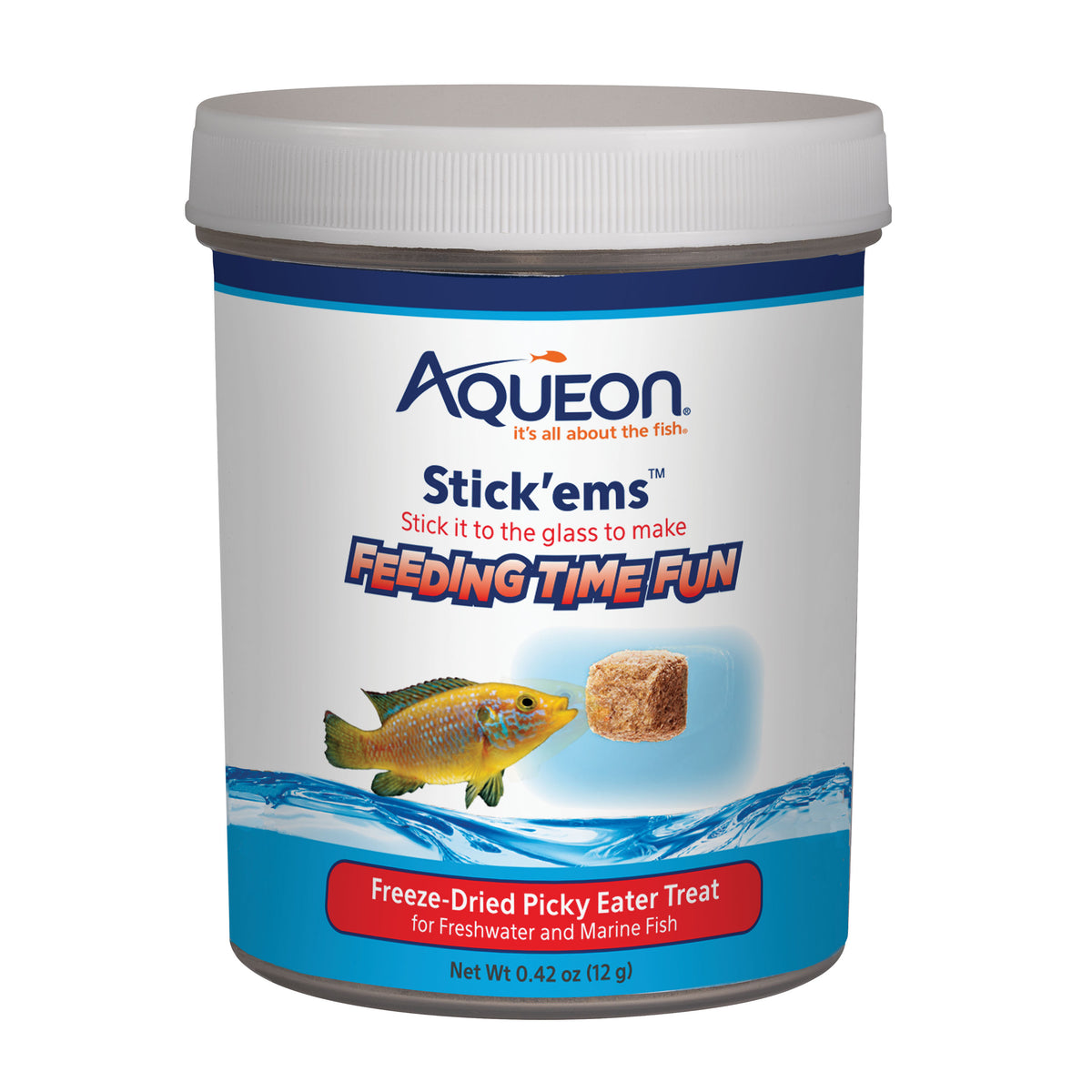 Aqueon - Stick'ems Picky Eaters Treat Freeze-Dried