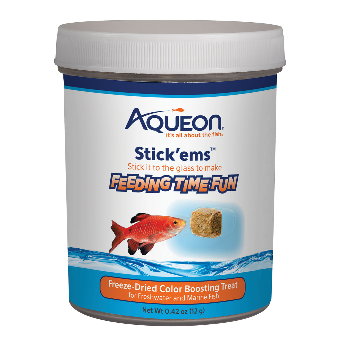Aqueon - Stick'ems Color Boosting Treat Freeze-Dried