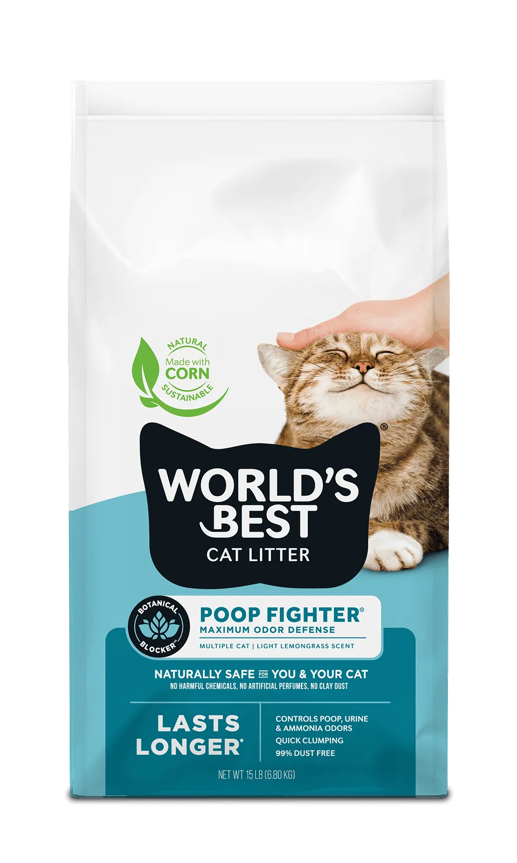 Worlds Best Poop Fighter Cat Litter