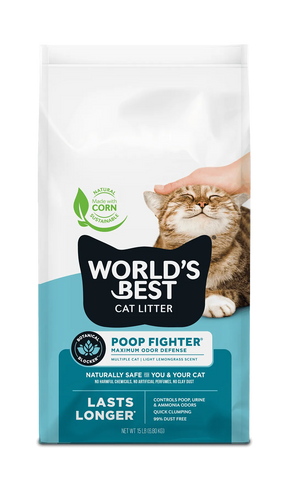 Worlds Best Poop Fighter Cat Litter