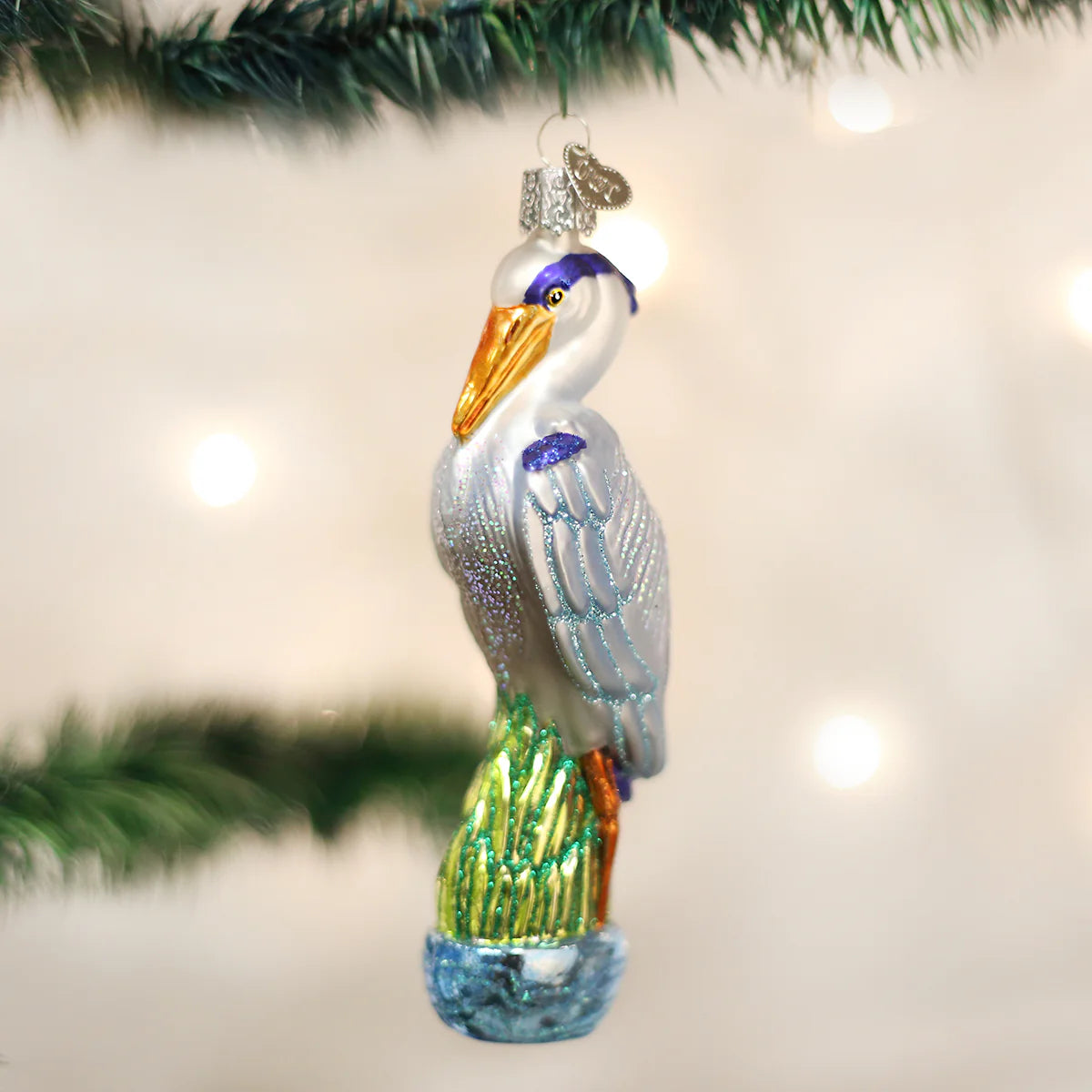Old World Christmas - Great Blue Heron Ornament