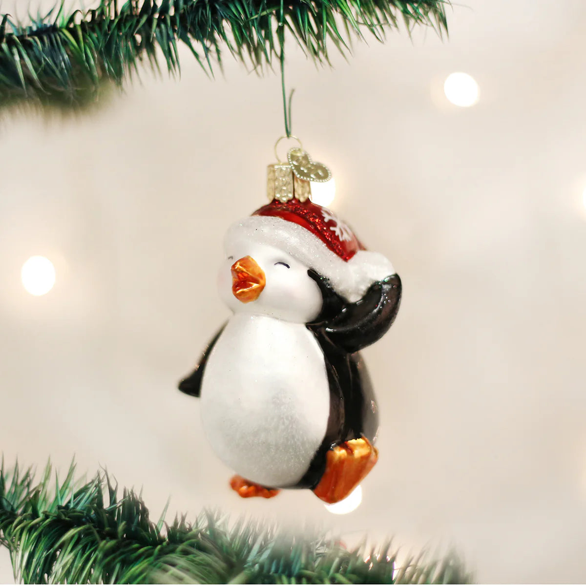 Old World Christmas - Dancing Penguin Ornament