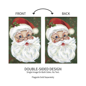 Evergreen Enterprises - Flag Merry Santa