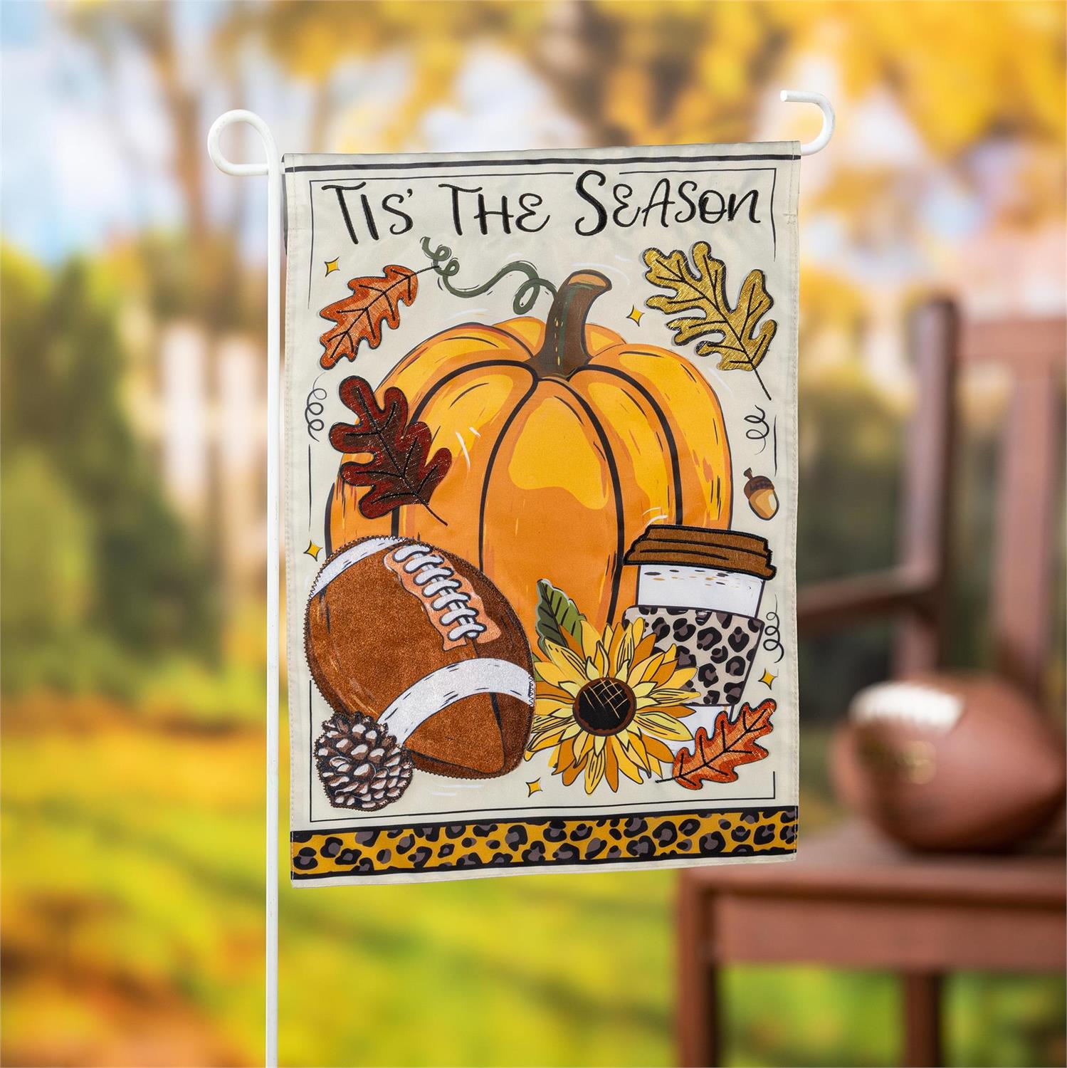 Evergreen Enterprises - Flag Tis' The Season Fall