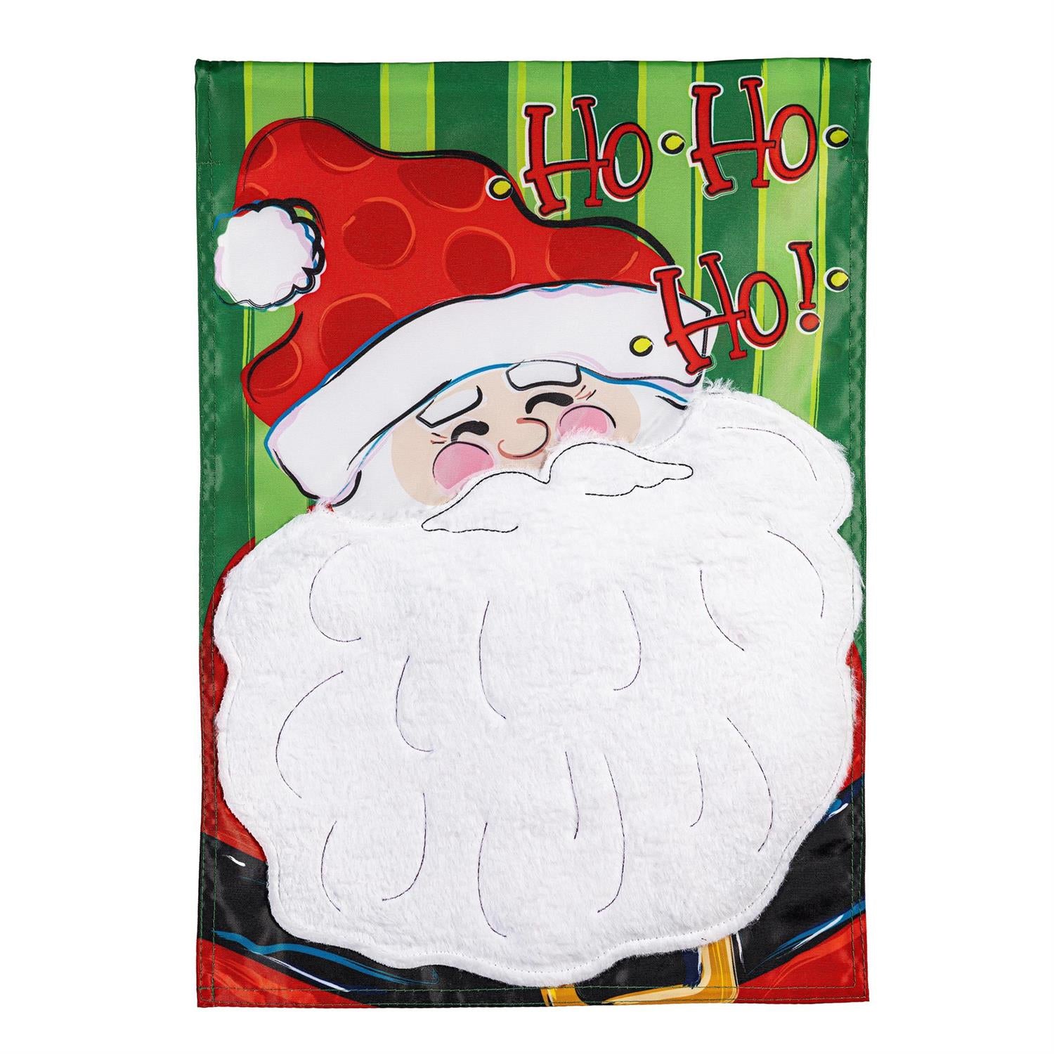 Evergreen Enterprises - Flag Ho Ho Ho Santa