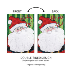 Evergreen Enterprises - Flag Ho Ho Ho Santa