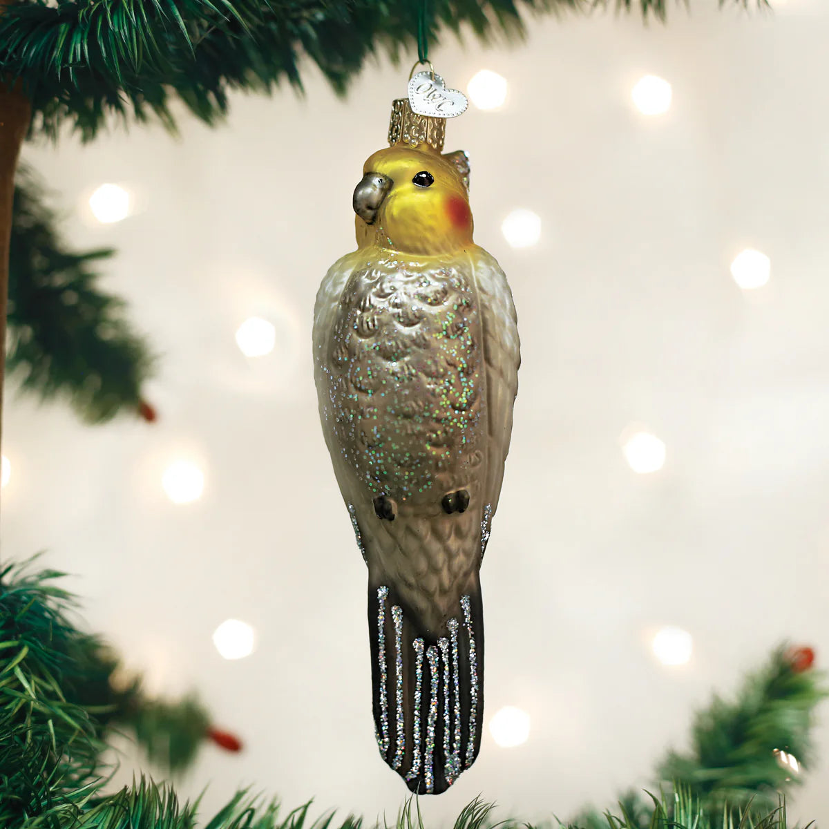 Old World Christmas - Cockatiel Ornament