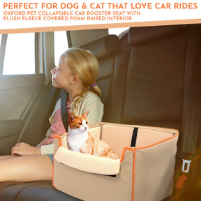 Precious Tails - Car Booster Seat Co-Pilot Pet	Collapsible