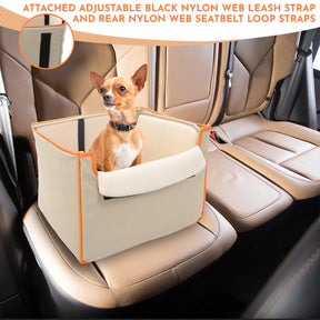 Precious Tails - Car Booster Seat Co-Pilot Pet	Collapsible