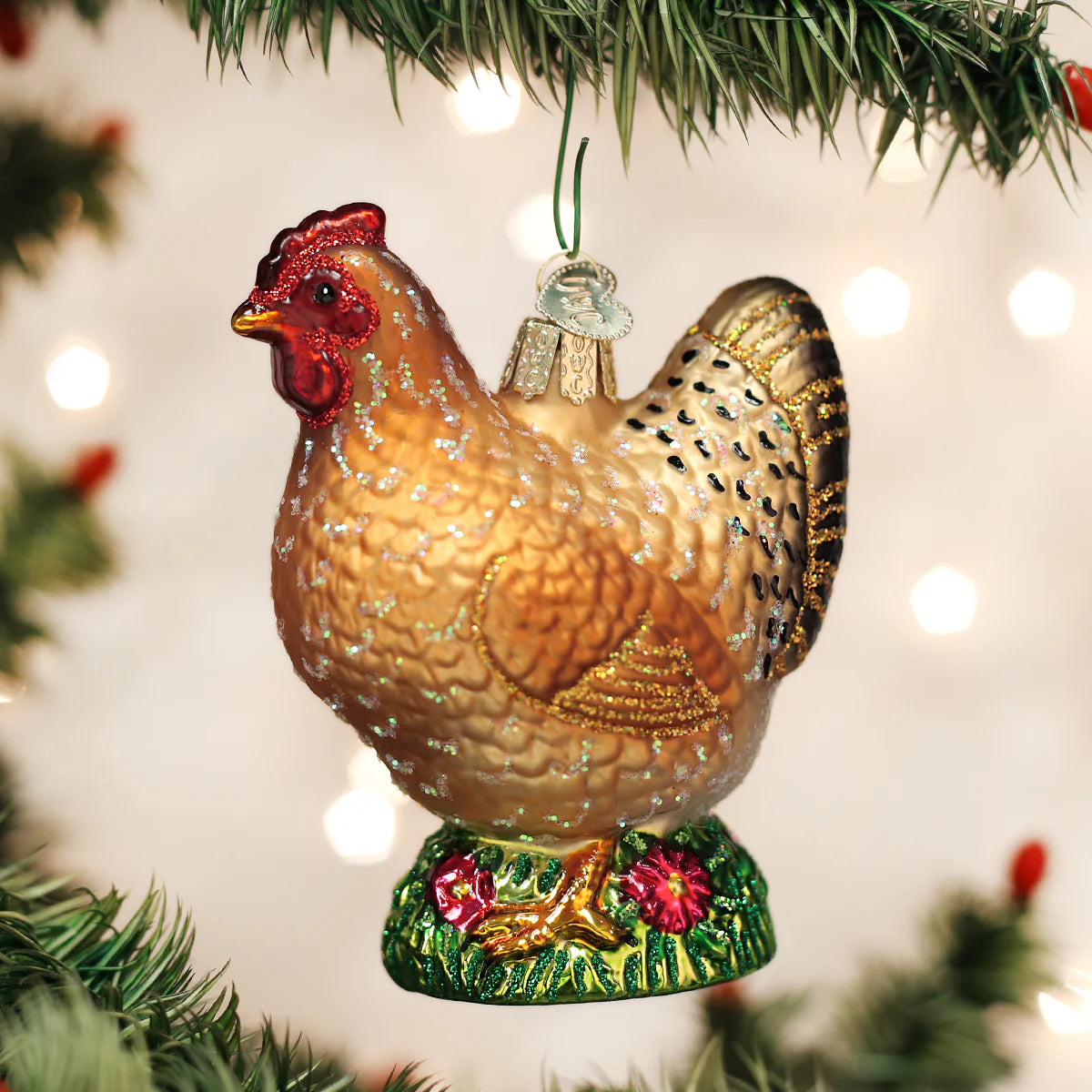 Old World Christmas - Spring Chicken Ornament