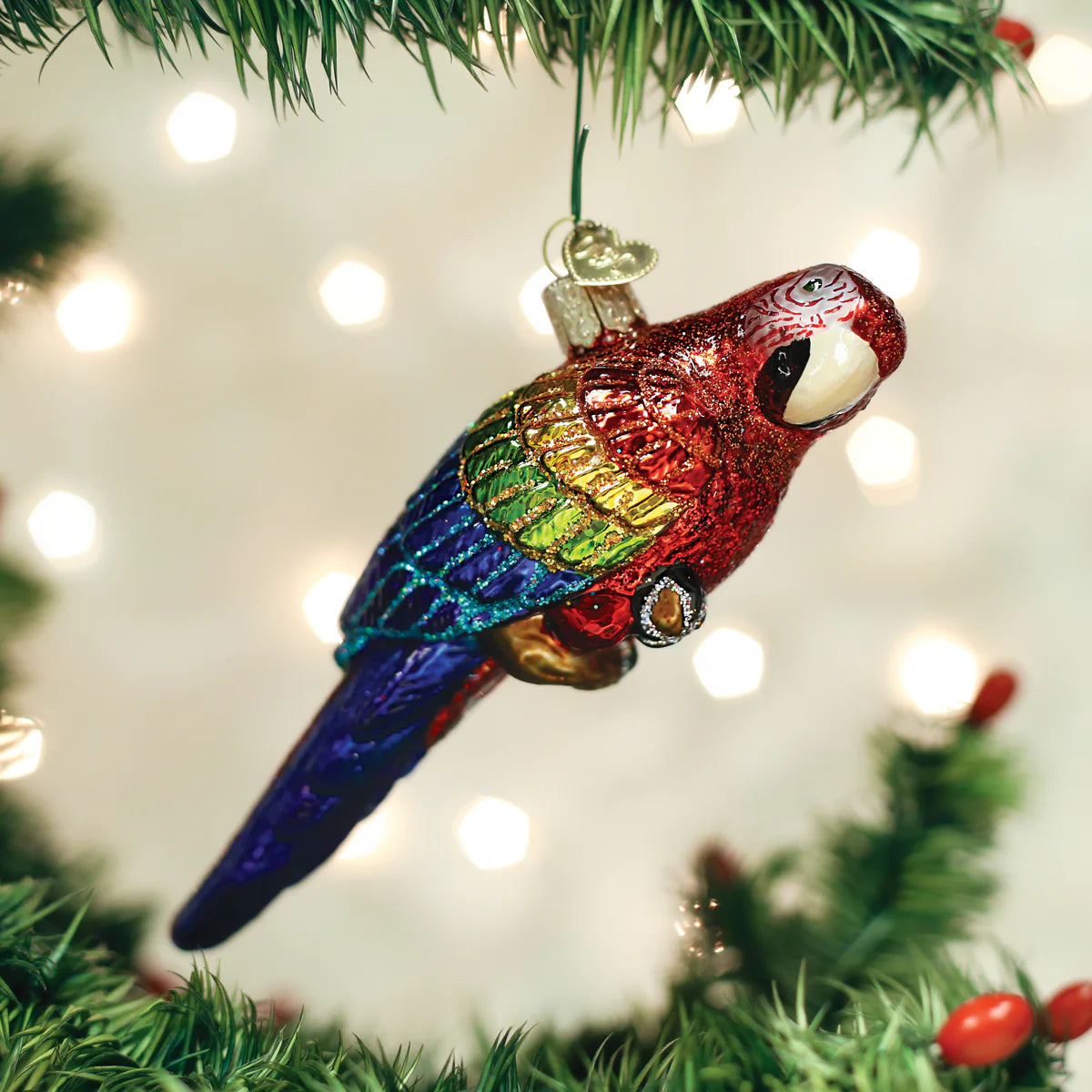 Old World Christmas - Tropical Parrot Ornament
