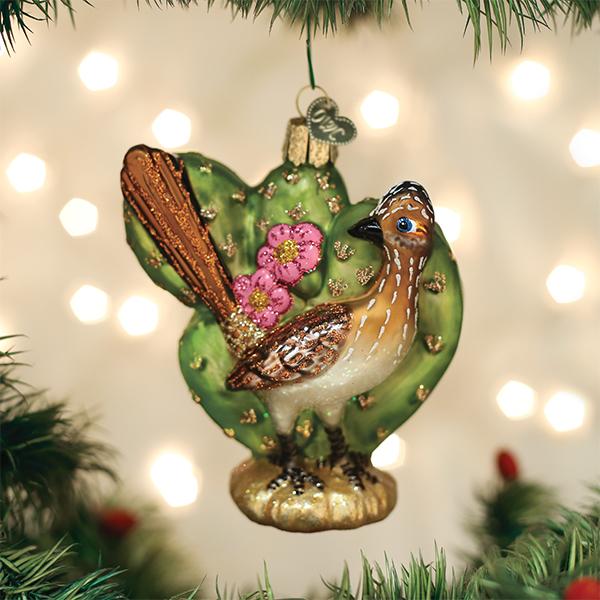 Old World Christmas - Roadrunner Ornament