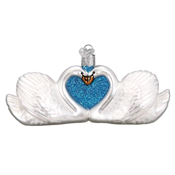 Old World Christmas - Swans in Love Ornament