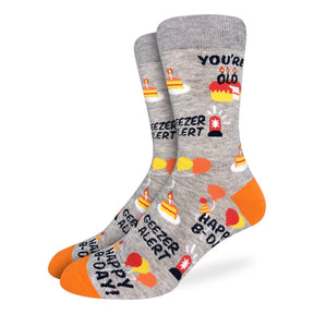 Good Luck Sock - Happy Birthday Geezer