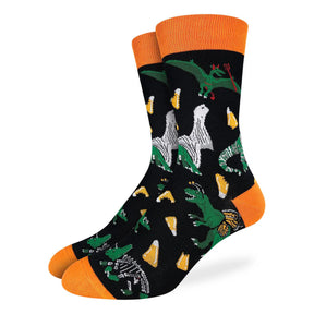 Good Luck Sock - Halloween Dinosaurs