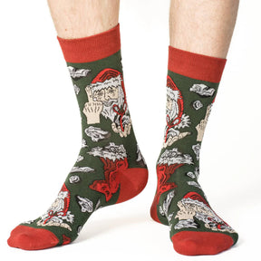 Good Luck Sock - Santa's Naughty List