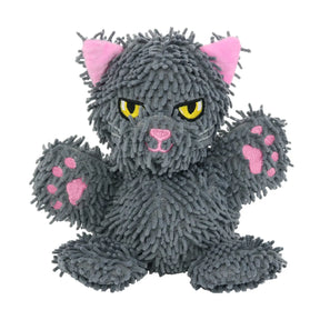 Tuffy Dog Toys - Mighty Microfiber Ball Gray Cat