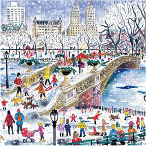 Chronicle-Hachette Book - Puzzle Michael Storrings Bow Bridge in Central Park