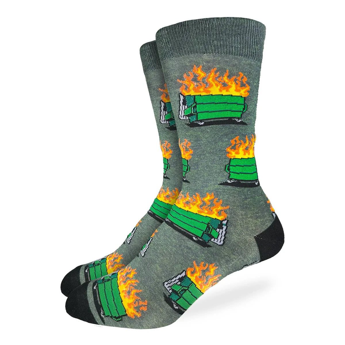 Good Luck Sock - Dumpster Fire