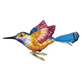 Old World Christmas - Ornament Glass Vibrant Humming