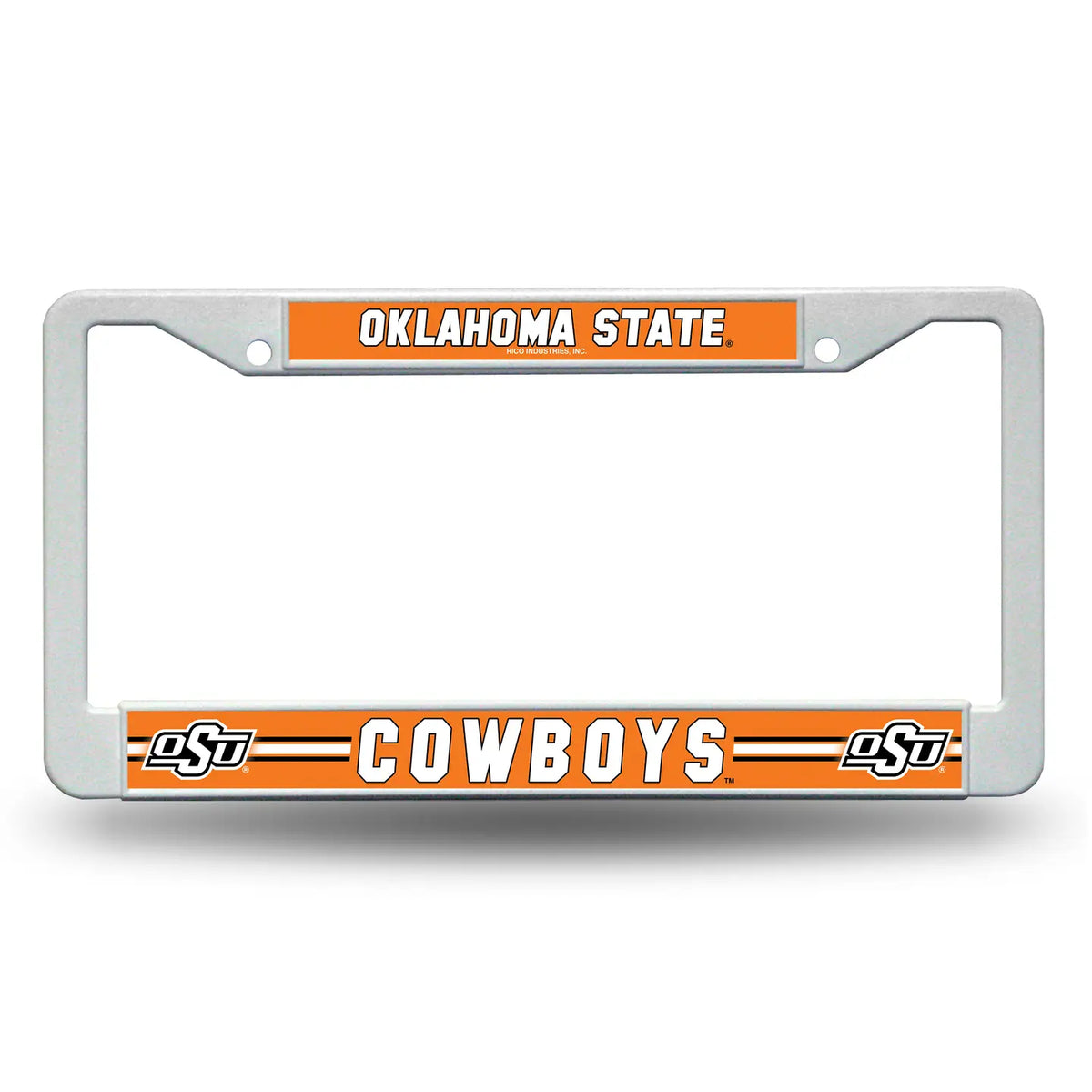 Rico Industries - Oklahoma State Plastic Lincse Plate Frame