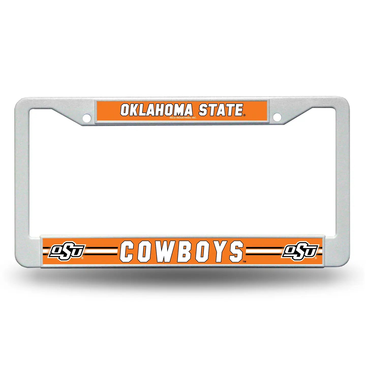 Rico Industries - Oklahoma State Plastic Lincse Plate Frame