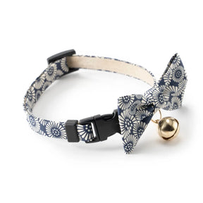 Cat Collar Kiku Ribbon Bow Tie