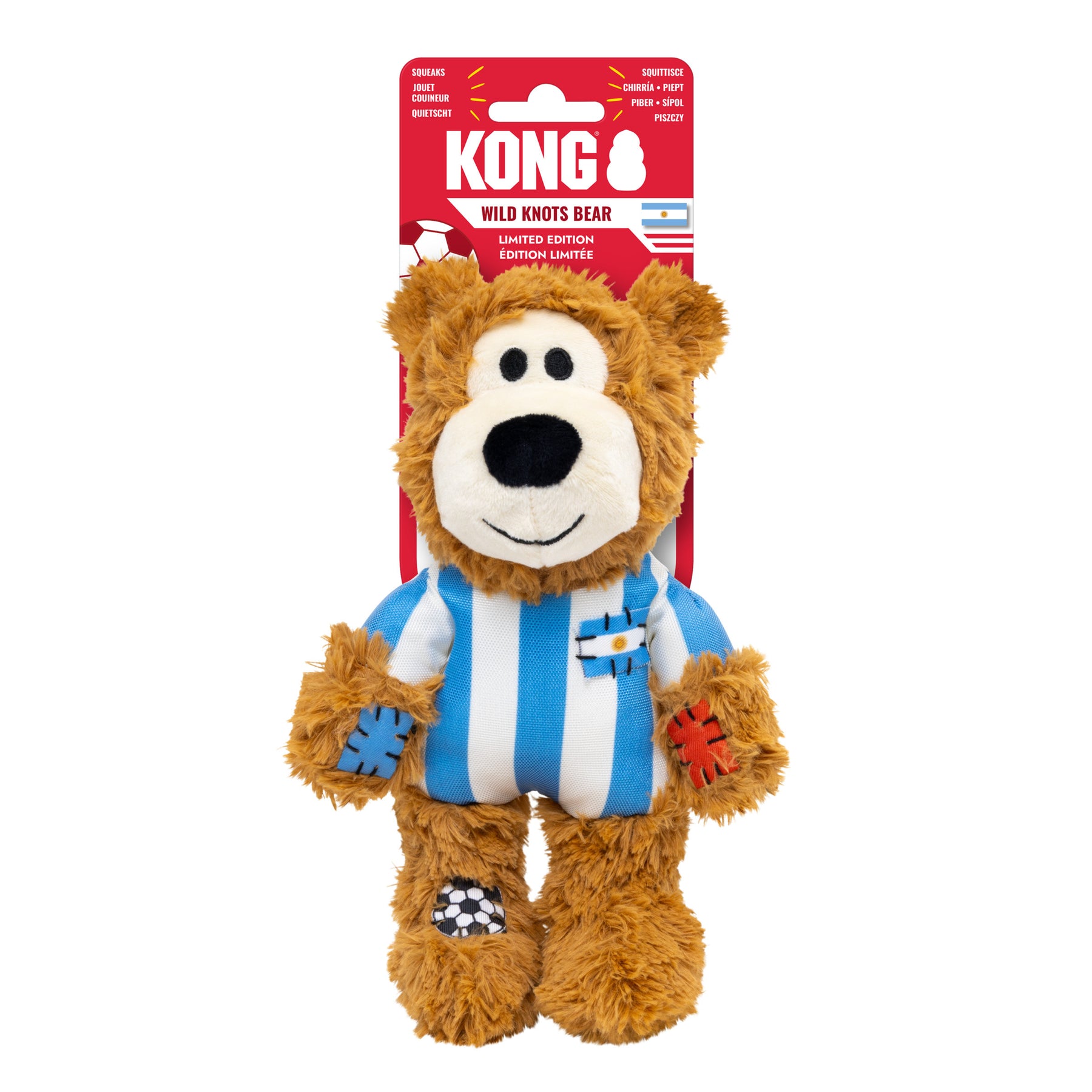 KONG - Wild Knots Bear Argentina World Cup