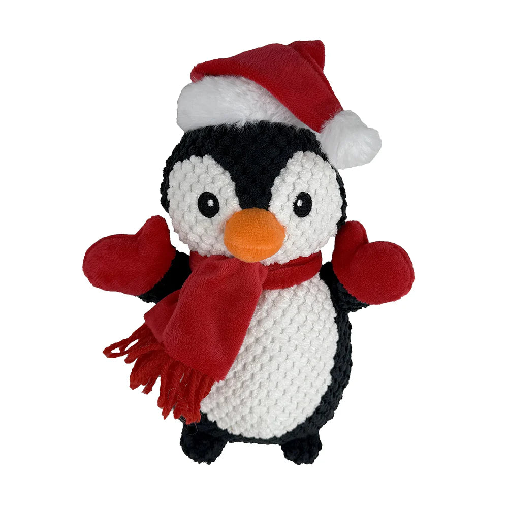Petlou. Inc - Christmas Penguin Dog Toy 8"
