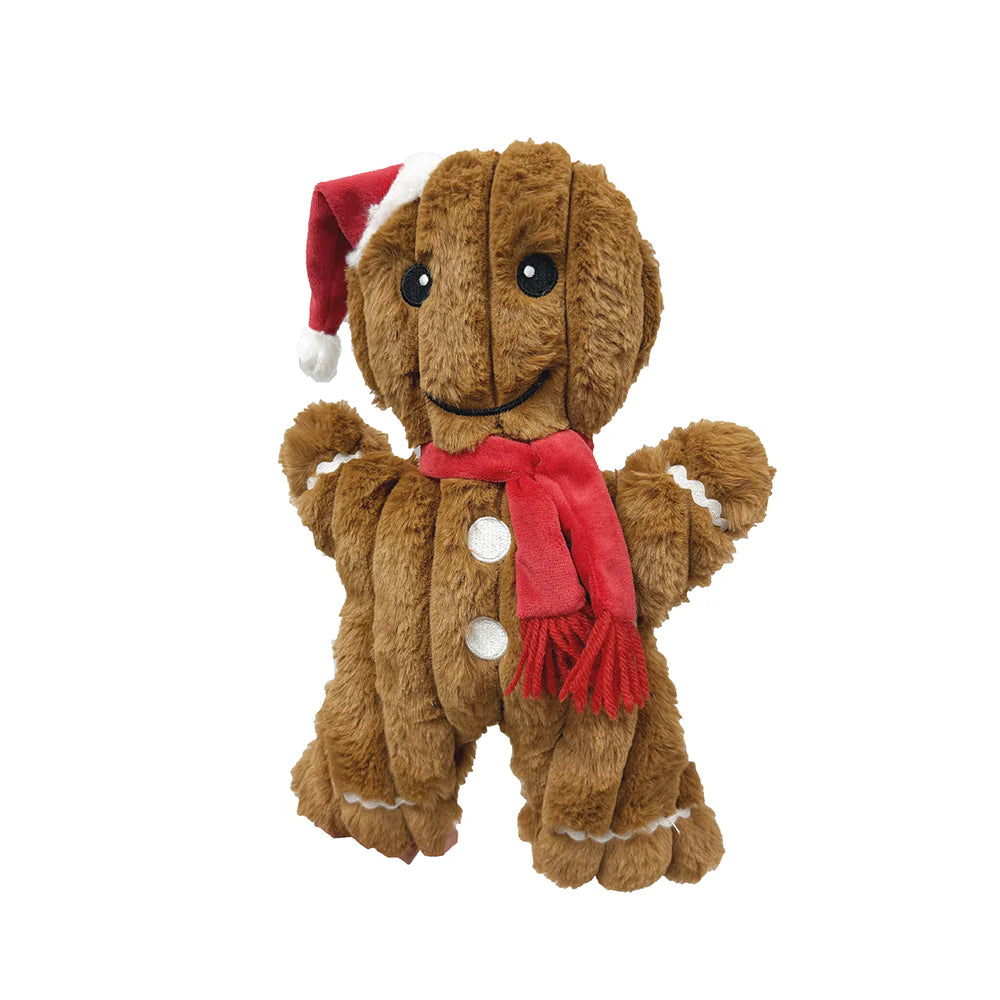 Petlou. Inc - Christmas Gingerbread Man 14" Dog Toy