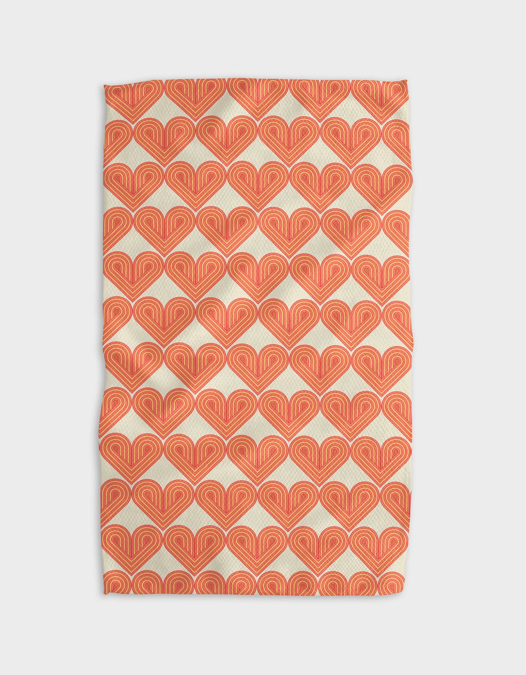 Geometry Tea Towel, Retro Rainbows